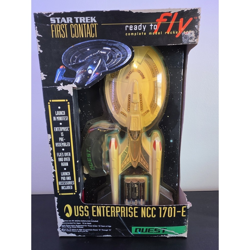 NEW Star Trek First Contact: USS Enterprise NCC 1701-E,  Damaged Box Unopened